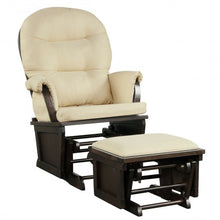 Load image into Gallery viewer, Baby Nursery Relax Rocker Rocking Chair Set-Beige
