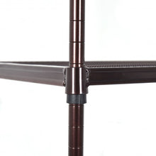 Load image into Gallery viewer, 23&quot; x 13&quot; x 48&quot; 4 Layer Steel Storage Rack Shelf Organizer
