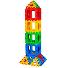 Load image into Gallery viewer, 32 Pieces Big Waffle Block Set Kids Educational Stacking Building Toy
