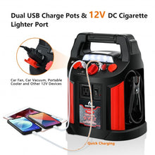 Load image into Gallery viewer, Jump Starter Air Compressor Power Bank Charger with LED Light and DC Outlet
