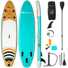 Load image into Gallery viewer, 11&#39; Inflatable Stand up Paddle Board Surfboard SUP with Bag
