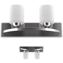 Load image into Gallery viewer, 2 Light Glass Wall Pendant Lamp Fixture Vanity
