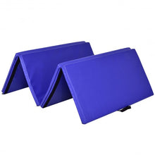 Load image into Gallery viewer, 4&#39;x8&#39;x2&quot; Folding Panel Gym Fitness Gymnastics Mat-Blue
