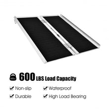 Load image into Gallery viewer, 3&#39; Portable Aluminum Non-skid Ramp
