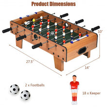 Load image into Gallery viewer, 27" Foosball Table Mini Tabletop Soccer Game
