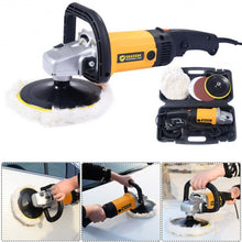 Load image into Gallery viewer, 7&quot; Variable Speed Electric Multifunctional Polisher Buffer Polisher Grinder
