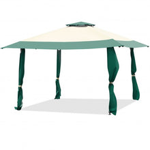 Load image into Gallery viewer, 13&#39;x13&#39; Pop Up Canopy Tent Instant Outdoor Folding Canopy Shelter-Green
