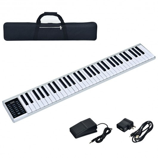 61-key MIDI Bluetooth Portable Electronic Piano