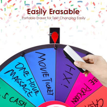 Load image into Gallery viewer, 24&quot; Editable 14 Slot Fortune Spinning Game Tabletop
