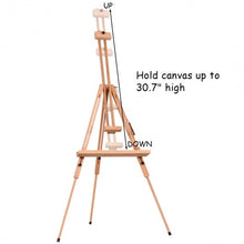 Load image into Gallery viewer, Foldable Wood Tripod Sketching Easel
