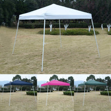 Load image into Gallery viewer, GOPLUS 10� x 10� EZ POP UP Wedding Party Canopy Carry Bag-white
