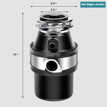 Load image into Gallery viewer, 1.0HP 2600RPM Garbage Food Waste Disposer
