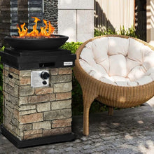 Load image into Gallery viewer, 40 000 BTU Patio Propane Burning Fire Bowl Column

