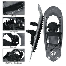 Load image into Gallery viewer, 25 inch Lightweight Terrain Snowshoes w/ Bag-Gray
