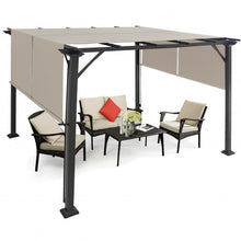 Load image into Gallery viewer, 2Pcs Universal Replacement Canopy for Pergola Structure Sun Awning-Beige
