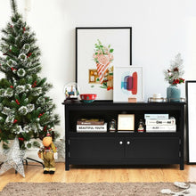 Load image into Gallery viewer, 44&quot; Wooden Storage Cabinet TV Stand-Black
