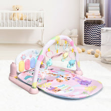 Load image into Gallery viewer, 3 in 1 Fitness Music and Lights Baby Gym Play Mat-Pink
