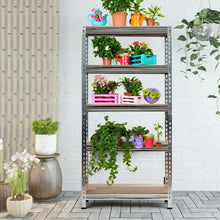 Load image into Gallery viewer, 5-Tier Steel Shelving Unit Storage Shelves Heavy Duty Storage Rack-Silver
