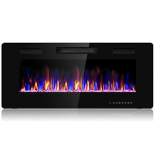 Load image into Gallery viewer, 42&quot; Recessed Ultra Thin Wall Mounted Electric Fireplace
