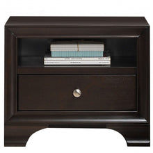 Load image into Gallery viewer, Nightstand Sofa Side Table End Table Storage Drawer -Brown
