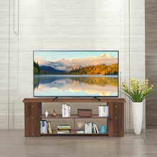 Load image into Gallery viewer, Wood Storage Cabinet TV Stand for TVs up to 50&quot;-Coffee
