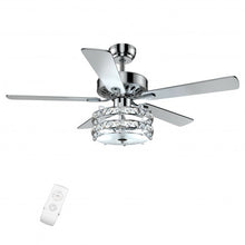 Load image into Gallery viewer, 52&quot; Classical Crystal Ceiling Fan Lamp
