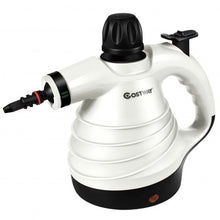Load image into Gallery viewer, 1050W Portable Multipurpose Pressurized Handheld Steam Cleaner-White
