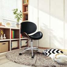 Load image into Gallery viewer, Bentwood Mid-Century Executive Height Adjustable Swivel Office Chair

