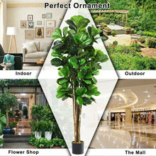 Load image into Gallery viewer, 6-Feet Artificial Indoor-Outdoor Home Decorative Planter
