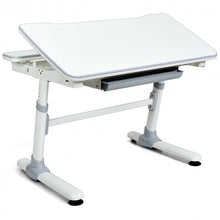Load image into Gallery viewer, Height Adjustable Kids Desk with Tilting Desktop and Drawer
