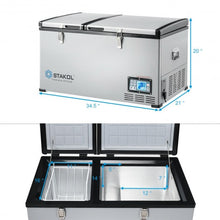 Load image into Gallery viewer, 84-Quart Portable Compressor Camping Electric Car Cooler
