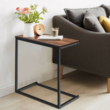 Load image into Gallery viewer, 26&quot; Beside Sofa Laptop Holder End Stand Desk-Brown
