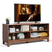 Load image into Gallery viewer, 58&quot; Modern Entertainment Media Center Wood TV Stand-Wood
