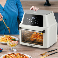 Load image into Gallery viewer, 19 QT Multi-functional Air Fryer Oven 1800W Dehydrator Rotisserie-White
