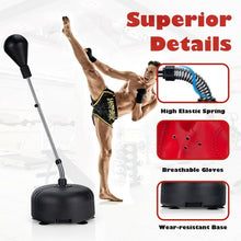 Load image into Gallery viewer, Freestanding Punching Bag with Stand Boxing Gloves for Adult Kids Adjustable
