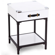 Load image into Gallery viewer, Modern Coffee End Table Side Table Nightstand with Drawer
