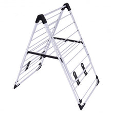 Load image into Gallery viewer, White Portable Laundry Clothes Storage Drying Rack
