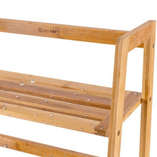 Load image into Gallery viewer, Multifunctional 4 Shelf Bamboo Plant Flower Storage Stand Rack
