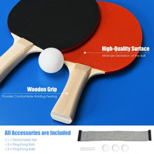 Load image into Gallery viewer, 6�x3� Portable Tennis Ping Pong Folding Table
