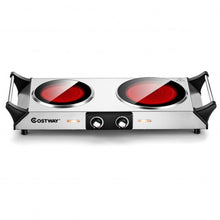 Load image into Gallery viewer, Ceramic Infrared Countertop Stove w/Temperature Control &amp; Insulated Cool Handles
