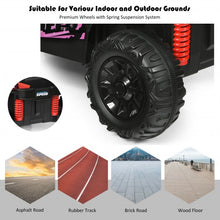 Load image into Gallery viewer, 12V Kids RC Electric Ride On Off-Road UTV Truck with MP3 and Light-Pink
