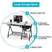 Load image into Gallery viewer, Sewing Craft Table Folding Computer Desk
