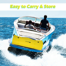 Load image into Gallery viewer, 3 Layer Floating Water Pad Foam Mat-Yellow
