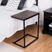 Load image into Gallery viewer, 26&quot; Beside Sofa Laptop Holder End Stand Desk-Coffee
