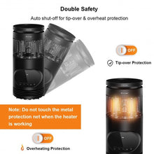 Load image into Gallery viewer, 1500 W Adjustable Thermostat Portable Electric Space Heater
