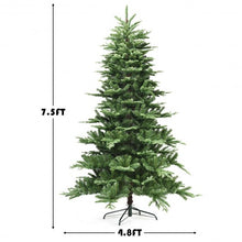 Load image into Gallery viewer, 7.5 ft Pre-Lit Aspen Fir Hinged Artificial Christmas Tree with 700 LED Lights
