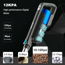 Load image into Gallery viewer, Handheld Stick Vacuum Cleaner with Detachable Battery &amp; Filtration-Blue
