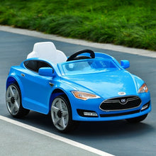 Load image into Gallery viewer, 6V Kids Ride On Car with Remote Control-Blue
