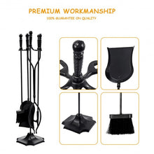 Load image into Gallery viewer, 31&quot; 5 pcs Hearth Fireplace Fire Tools Set
