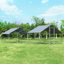 Load image into Gallery viewer, Large Walk In Chicken Coop with Roof Cover Backyard
